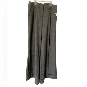 New York And Company High Rise Wide Leg Trouser‎ Size 12 Workwear Office Y2K